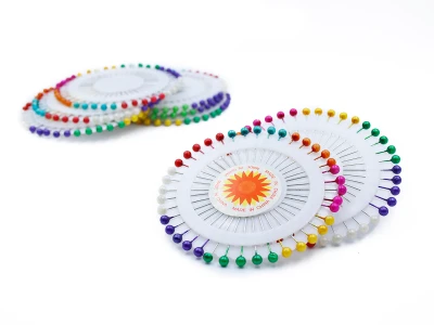 Булавки портновские круглые маленькие головки