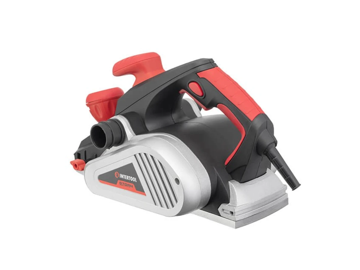 Рубанок электрический 1300 Вт, 16000 об/мин, нож 110 мм, 0-3.5 мм INTERTOOL WT-0711 