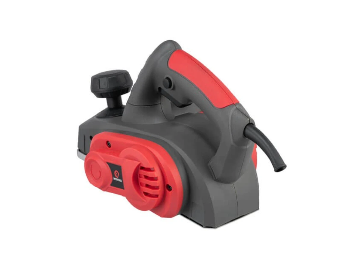 Электрорубанок, 650 Вт, 16000 об/мин, 0-2 мм, нож 82 мм INTERTOOL DT-0745 