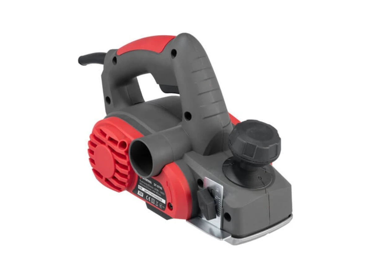 Электрорубанок, 650 Вт, 16000 об/мин, 0-2 мм, нож 82 мм INTERTOOL DT-0745 