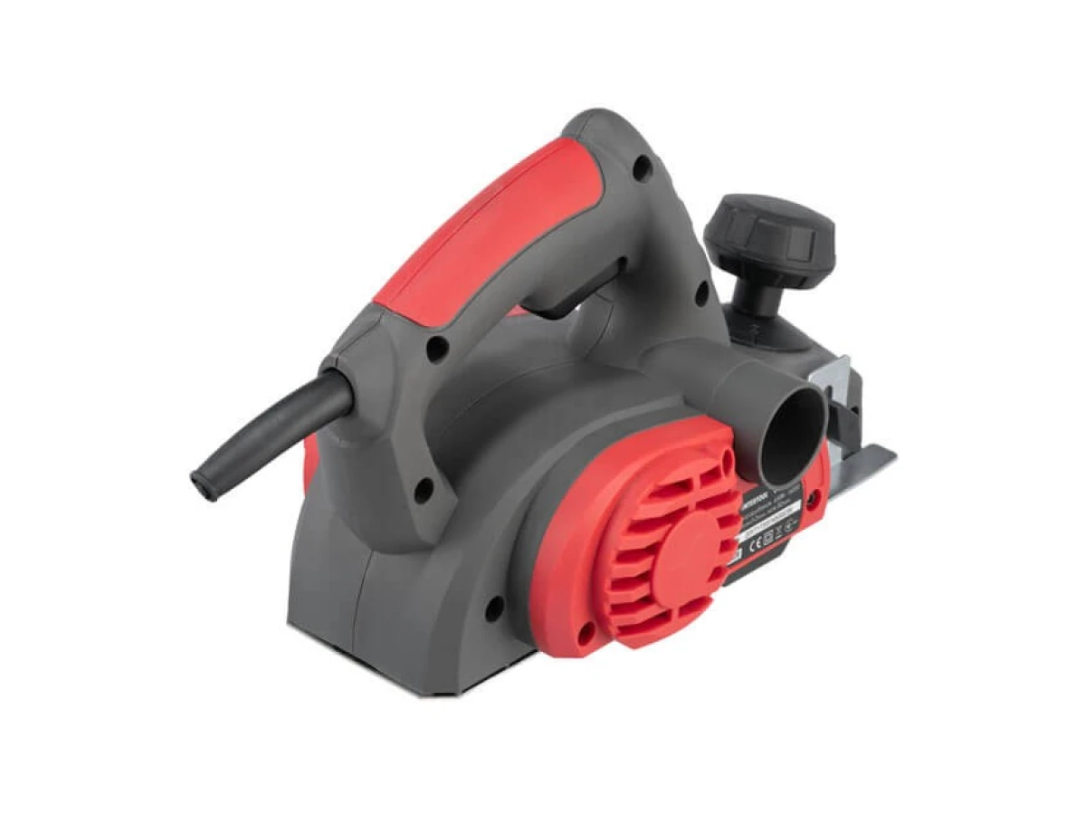 Электрорубанок, 650 Вт, 16000 об/мин, 0-2 мм, нож 82 мм INTERTOOL DT-0745 