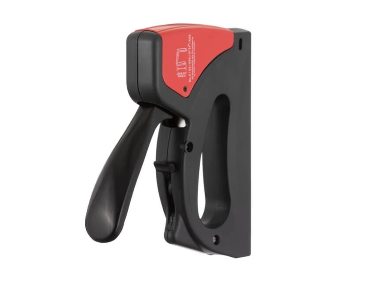 Степлер будівельний під скобу 11.3 * 0.70 * 6-14 мм (пластиковий корпус) INTERTOOL RT-0120 