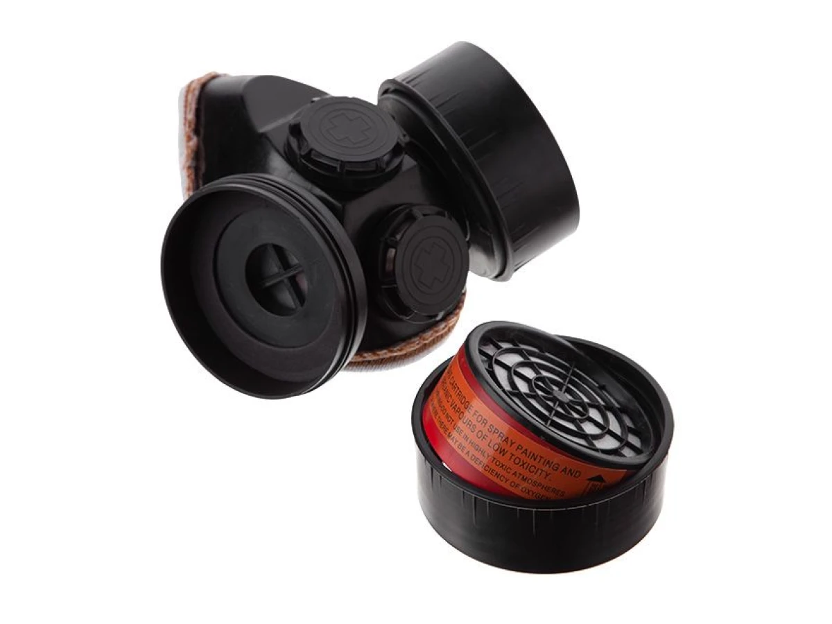 Респіратор з двома картриджами INTERTOOL SP-0028 