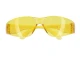 Очки защитные желтые, материал линз поликарбонат, материал дужек поликарбонат, защита от удара INTERTOOL SP-0084 