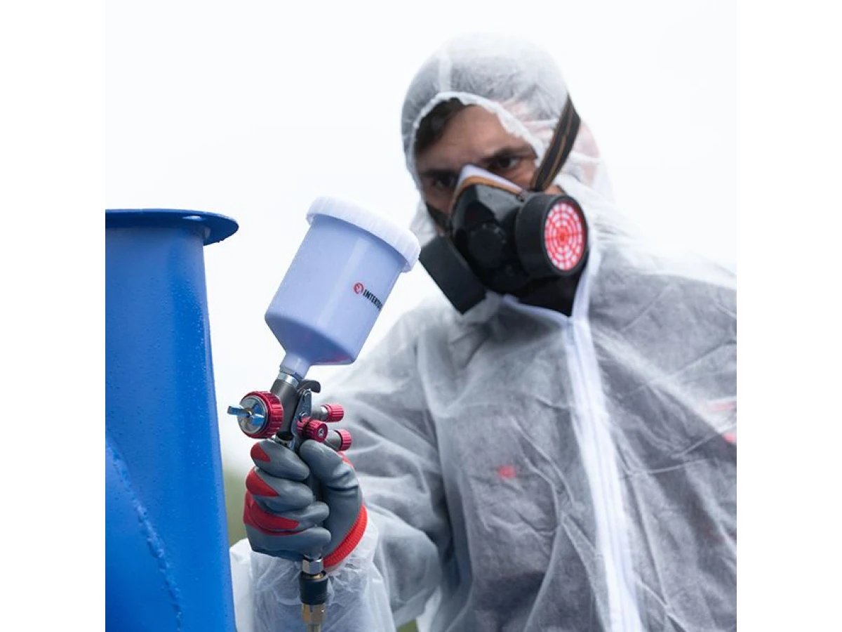 Респіратор з двома картриджами INTERTOOL SP-0028 