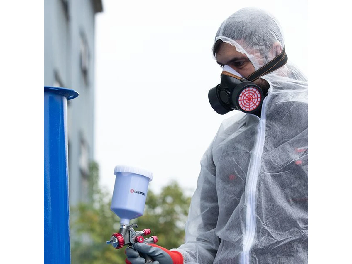 Респіратор з двома картриджами INTERTOOL SP-0028 