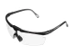Очки защитные прозрачные, материал линз поликарбонат, материал заушников поликарбонат черного цвета,защита от удара, оптический класс 3 INTERTOOL SP-0090 