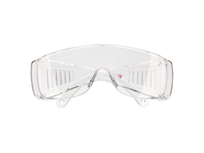 Очки защитные прозрачные, материал линз поликарбонат, материал заушников поликарбонат,защита от удара,оптический класс 1 INTERTOOL SP-0081