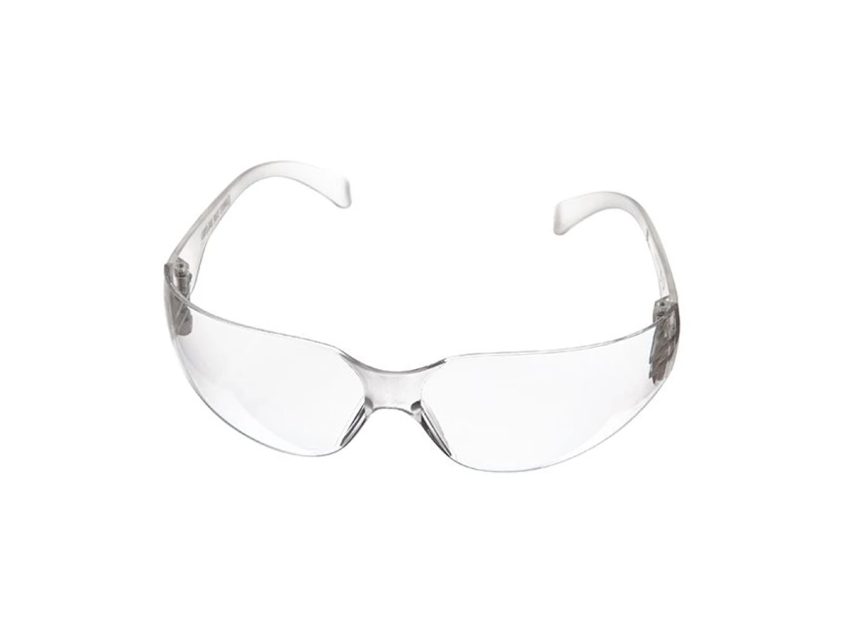 Очки защитные прозрачные, материал линз поликарбонат, материал заушников поликарбонат, защита от удара INTERTOOL SP-0083 