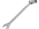 Ключ ріжково-накидний шарнірний 18 мм, CrV, покриття сатин-хром INTERTOOL XT-1418 