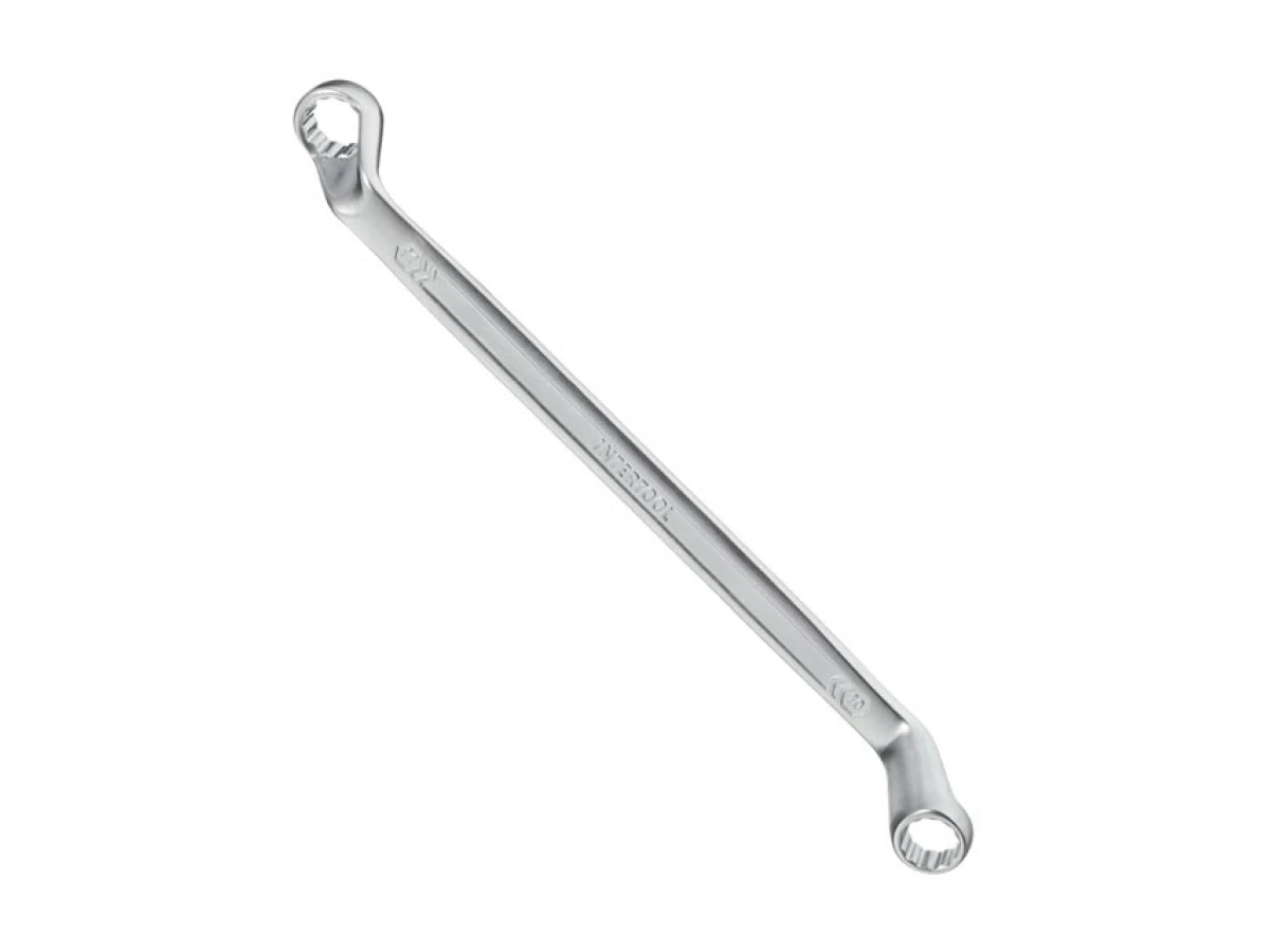 Ключ накидной 10-11 мм Cr-V, покрытие сатин-хром; PROF DIN3113 INTERTOOL XT-1210 