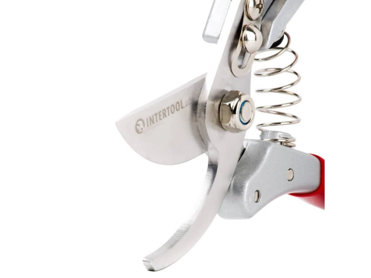 Секатор Prof 200 мм, SK5, алюмінієві ручки INTERTOOL FT-1014 