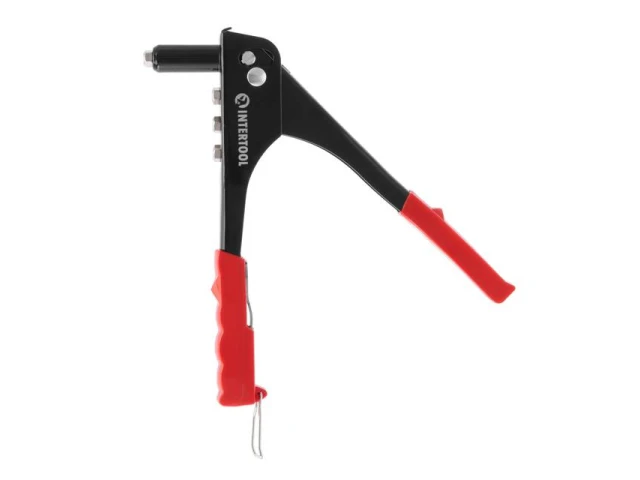 Пістолет заклепувальний ручний, діаметр заклепки 3.2; 4; 4.8 мм INTERTOOL RT-0001 