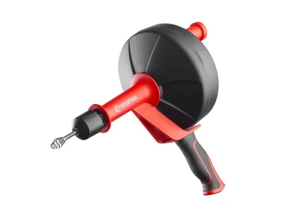 Інструмент для чищення труб, трос 6 мм * 4 м, кручений загострений наконечник INTERTOOL HP-1010