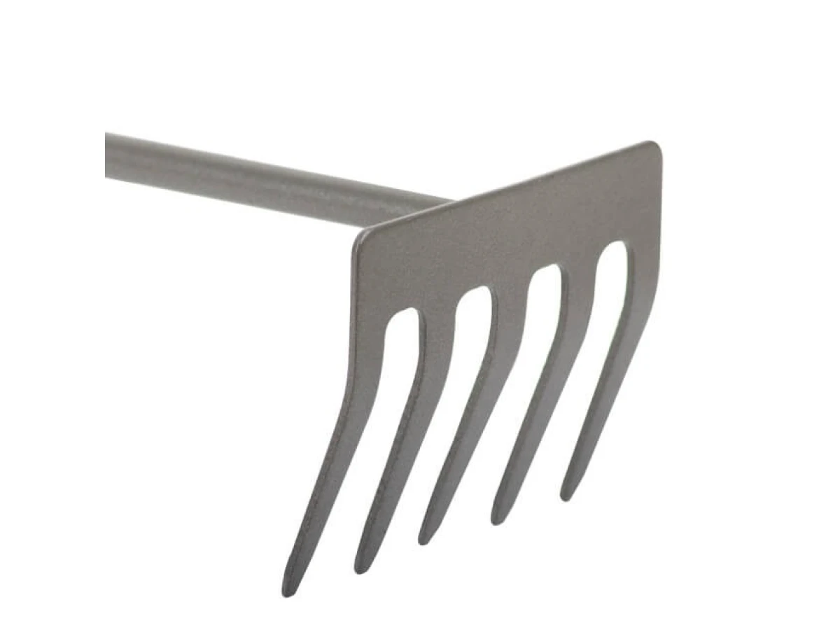 Граблі садові 245 мм * 118 мм з комбінованою рукояткою INTERTOOL FT-0032 