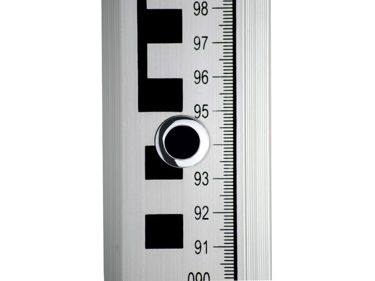 Рейка нивелирная телескопическая 5 м для оптических нивелиров INTERTOOL MT-3014 