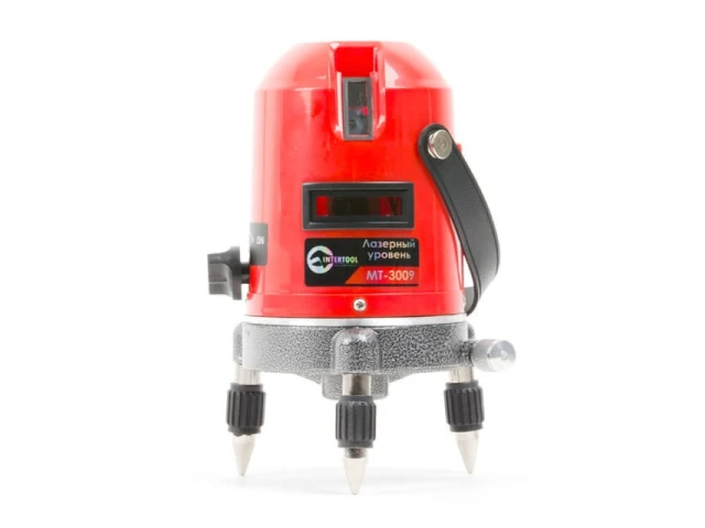 Уровень лазерный 2 лазерные головки INTERTOOL MT-3009 