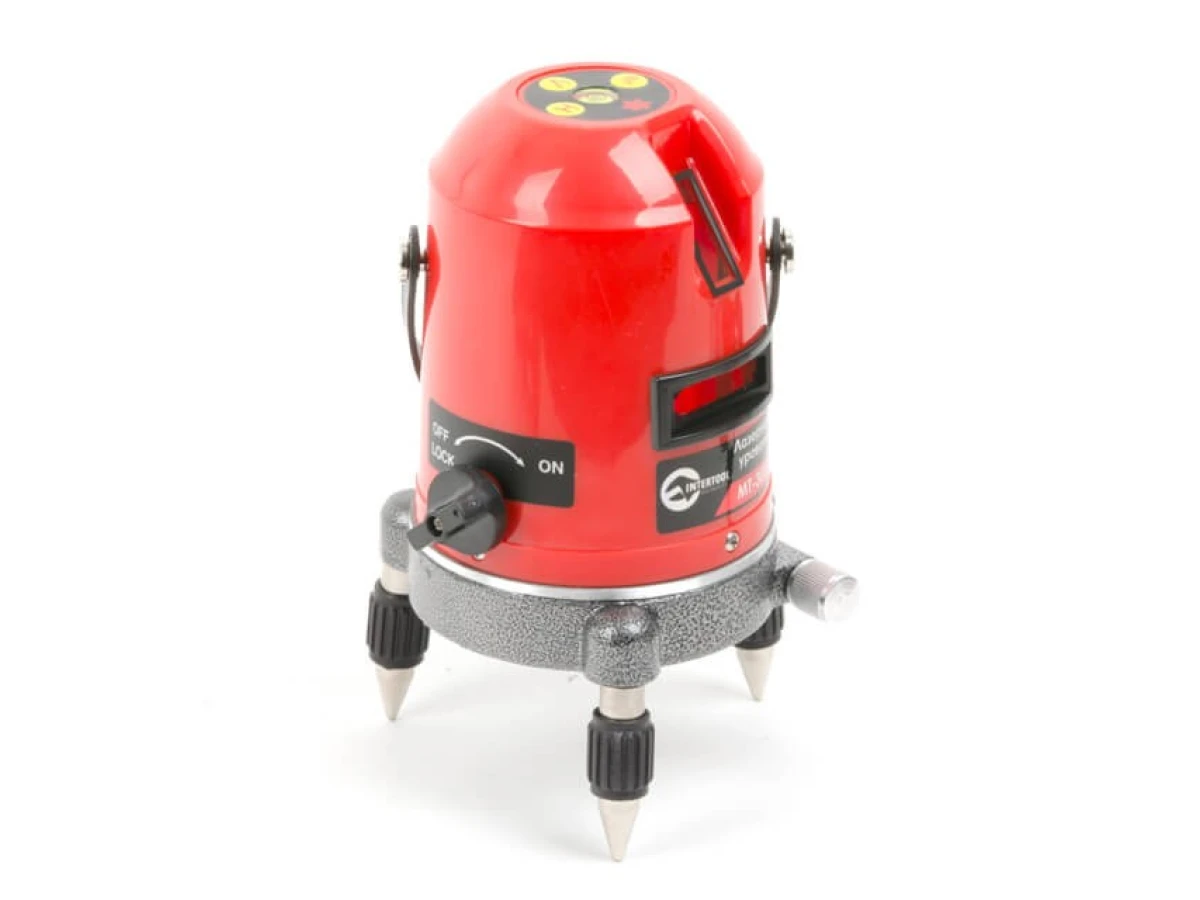 Уровень лазерный 2 лазерные головки INTERTOOL MT-3009 