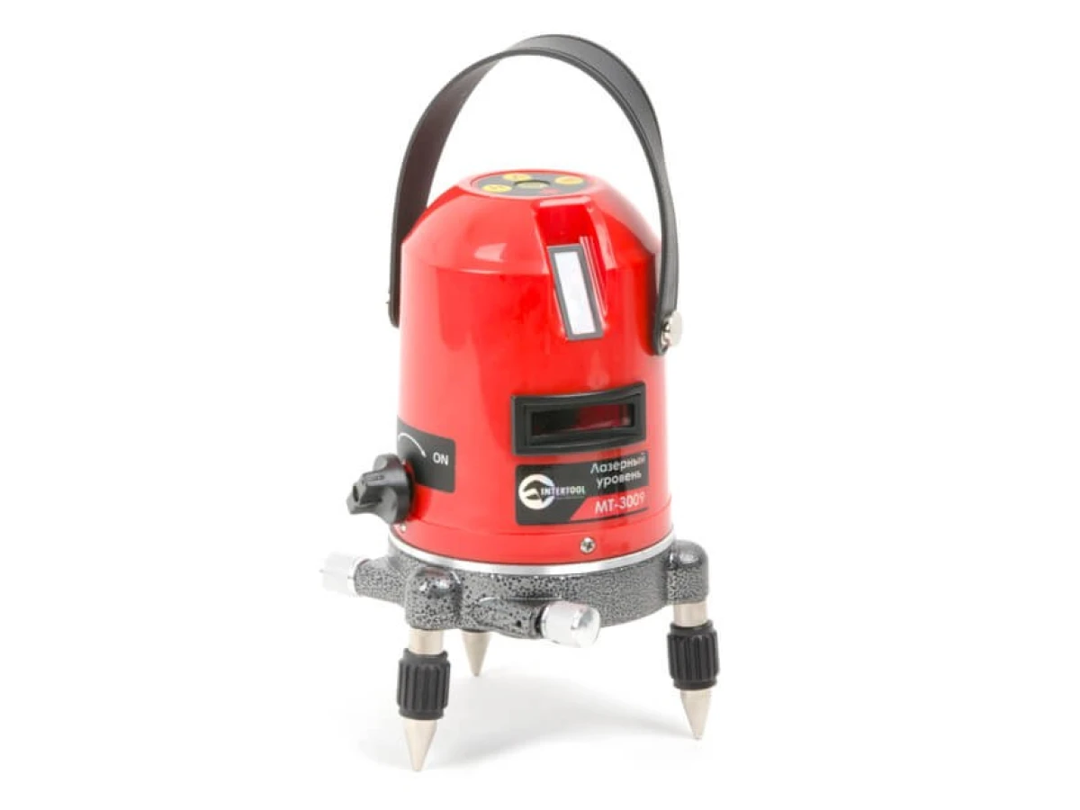 Уровень лазерный 2 лазерные головки INTERTOOL MT-3009 