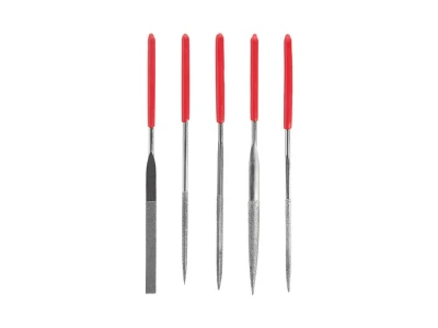 Набор алмазных надфилей 5 шт, 140 мм INTERTOOL HT-3709