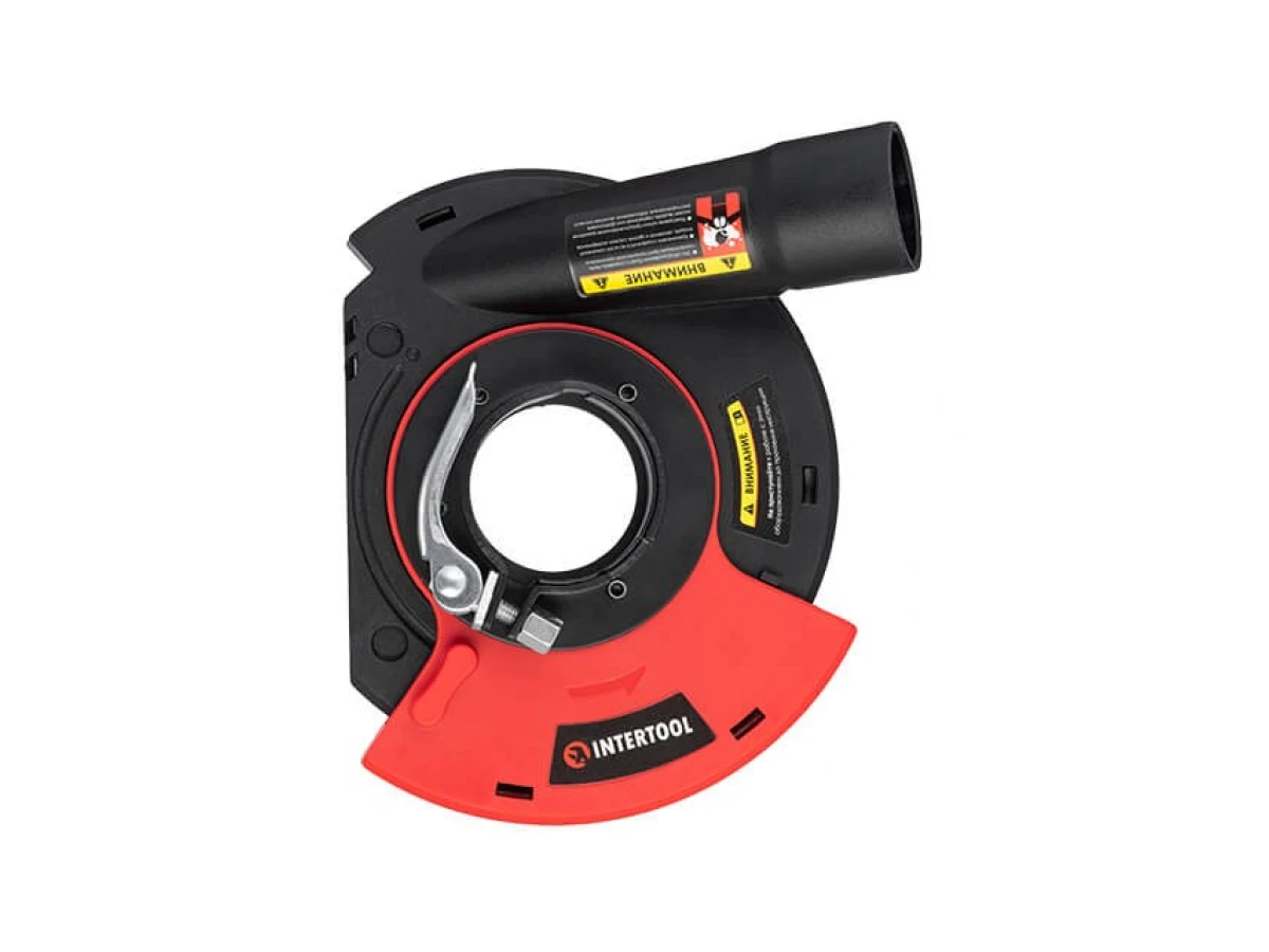 Кожух с пылеотводом под УШМ 125 мм, для шлифовки INTERTOOL ST-0004 