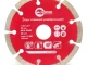 Диск відрізний сегментний алмазный, 115 мм, 22-24% INTERTOOL CT-1006 