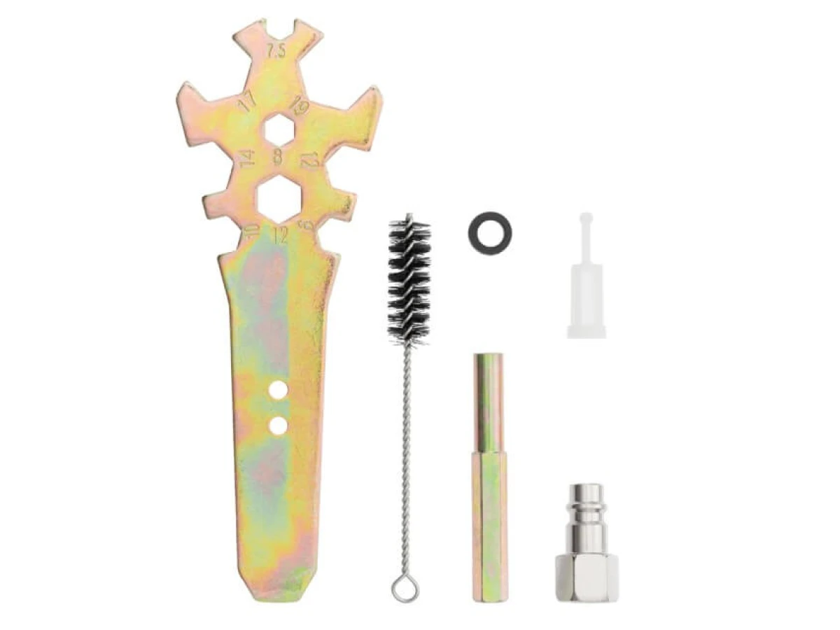 Фарбопульт пневматичний LVLP GREEN професійний, форсунка 1.3мм, верхній металевий бачок 600мл., 1.5бар INTERTOOL PT-0131 