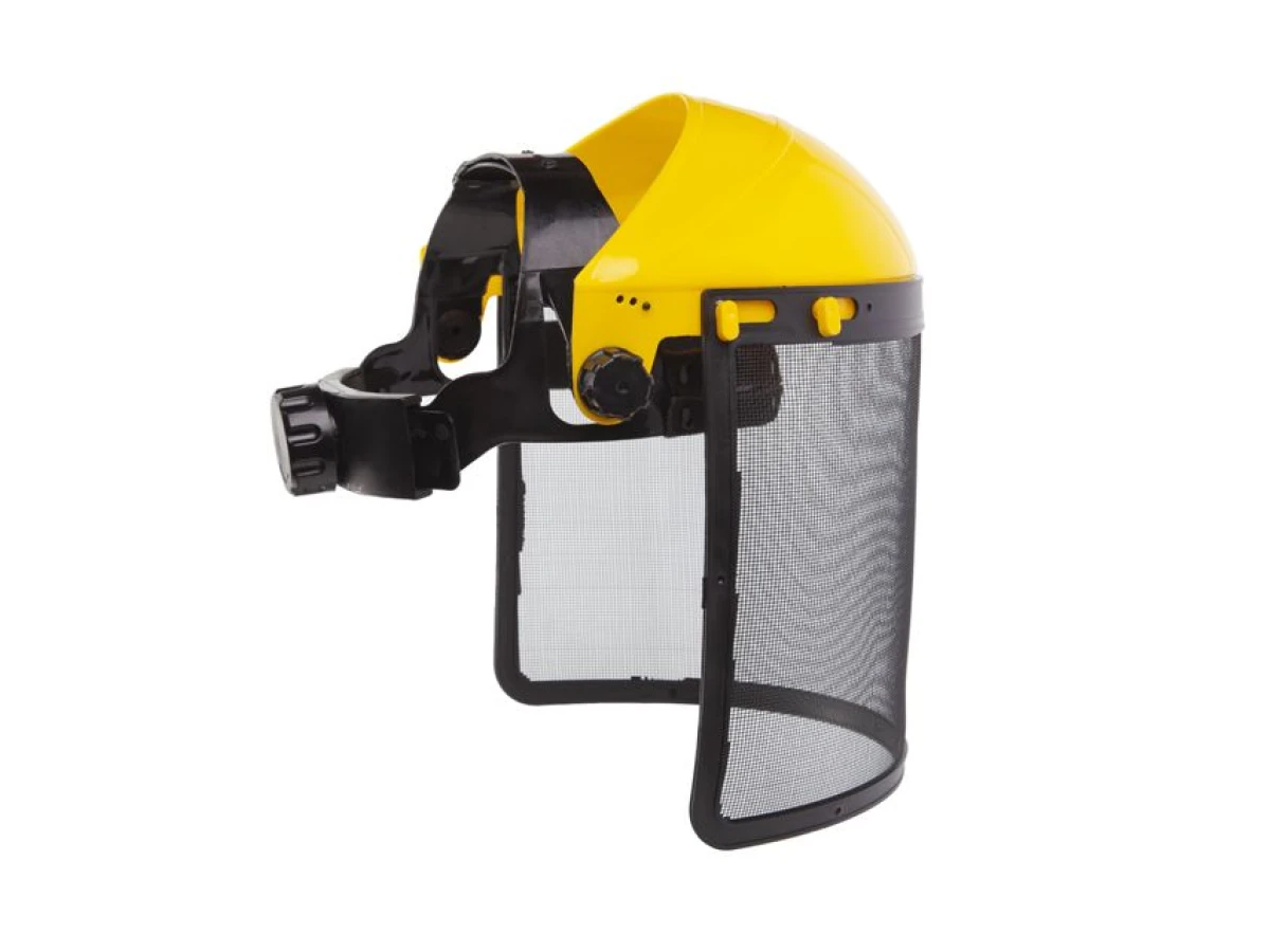 Маска защитная для лица с экраном из сетки INTERTOOL SP-0032 