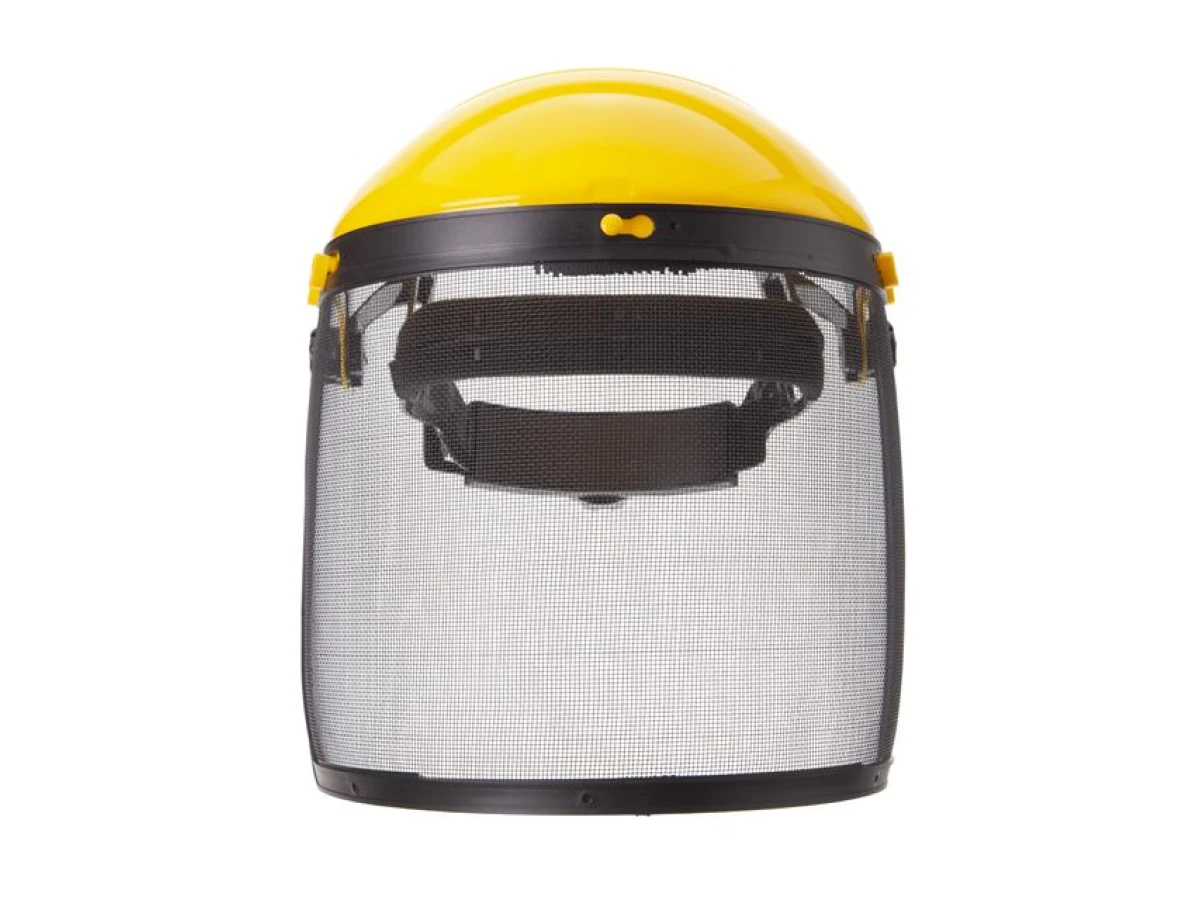 Маска защитная для лица с экраном из сетки INTERTOOL SP-0032 