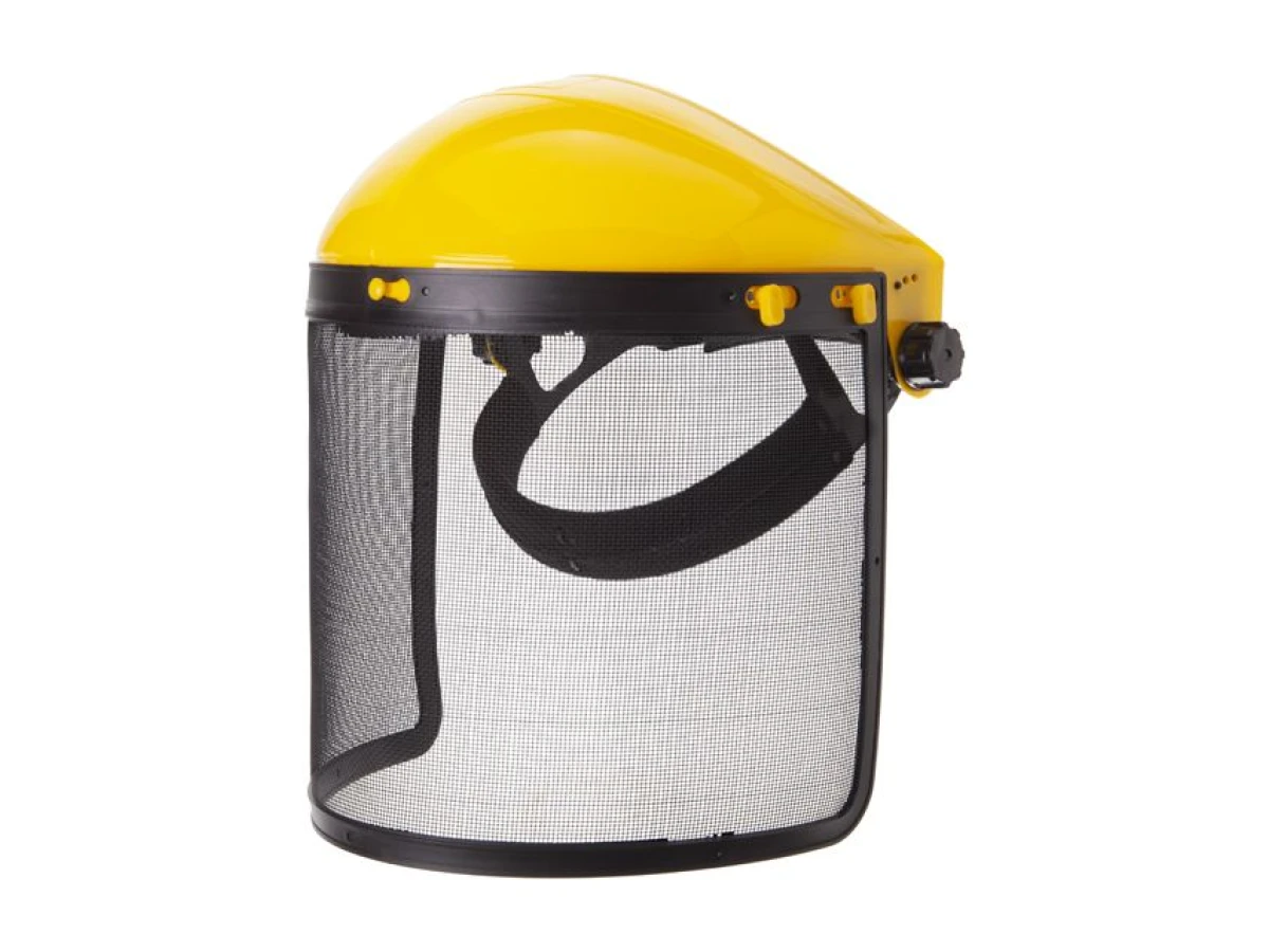 Маска защитная для лица с экраном из сетки INTERTOOL SP-0032 