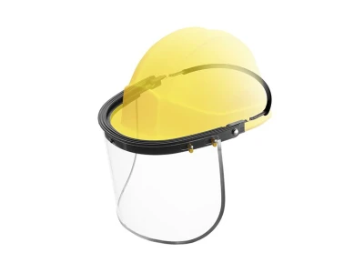 Екран захисний для обличчя, матеріал PVC, кріплення на каску INTERTOOL SP-0034