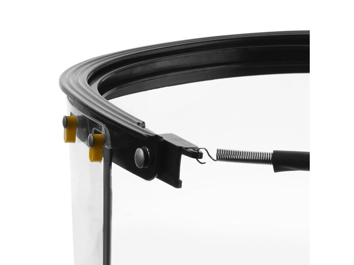 Экран защитный для лица, материал PVC,крепление на каску INTERTOOL SP-0034 