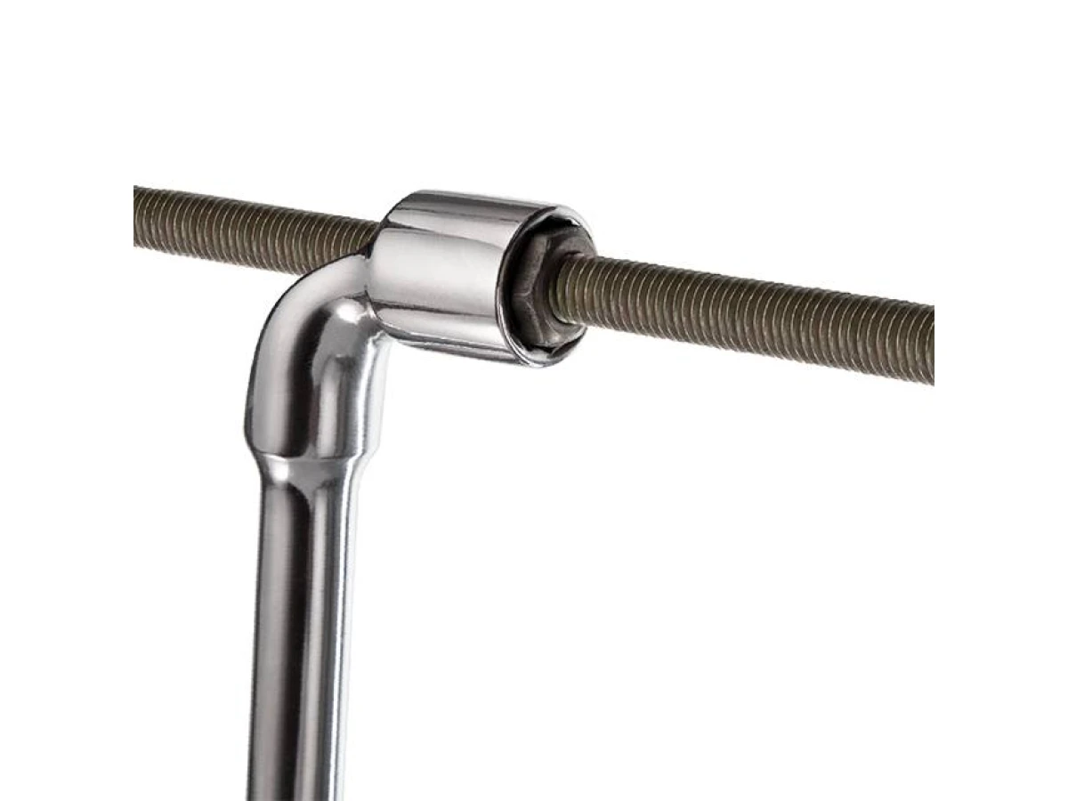 Ключ торцевий з отвором L-подібний 22 мм INTERTOOL HT-1622 