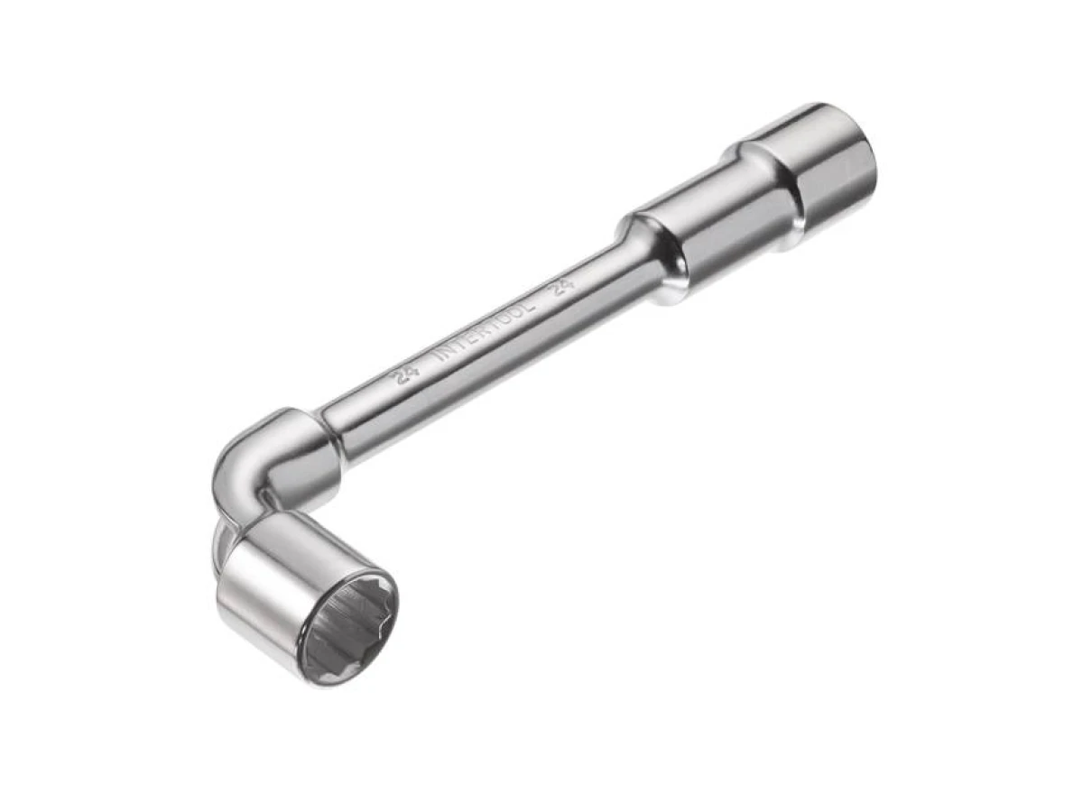 Ключ торцевий з отвором L-подібний 24 мм INTERTOOL HT-1624 