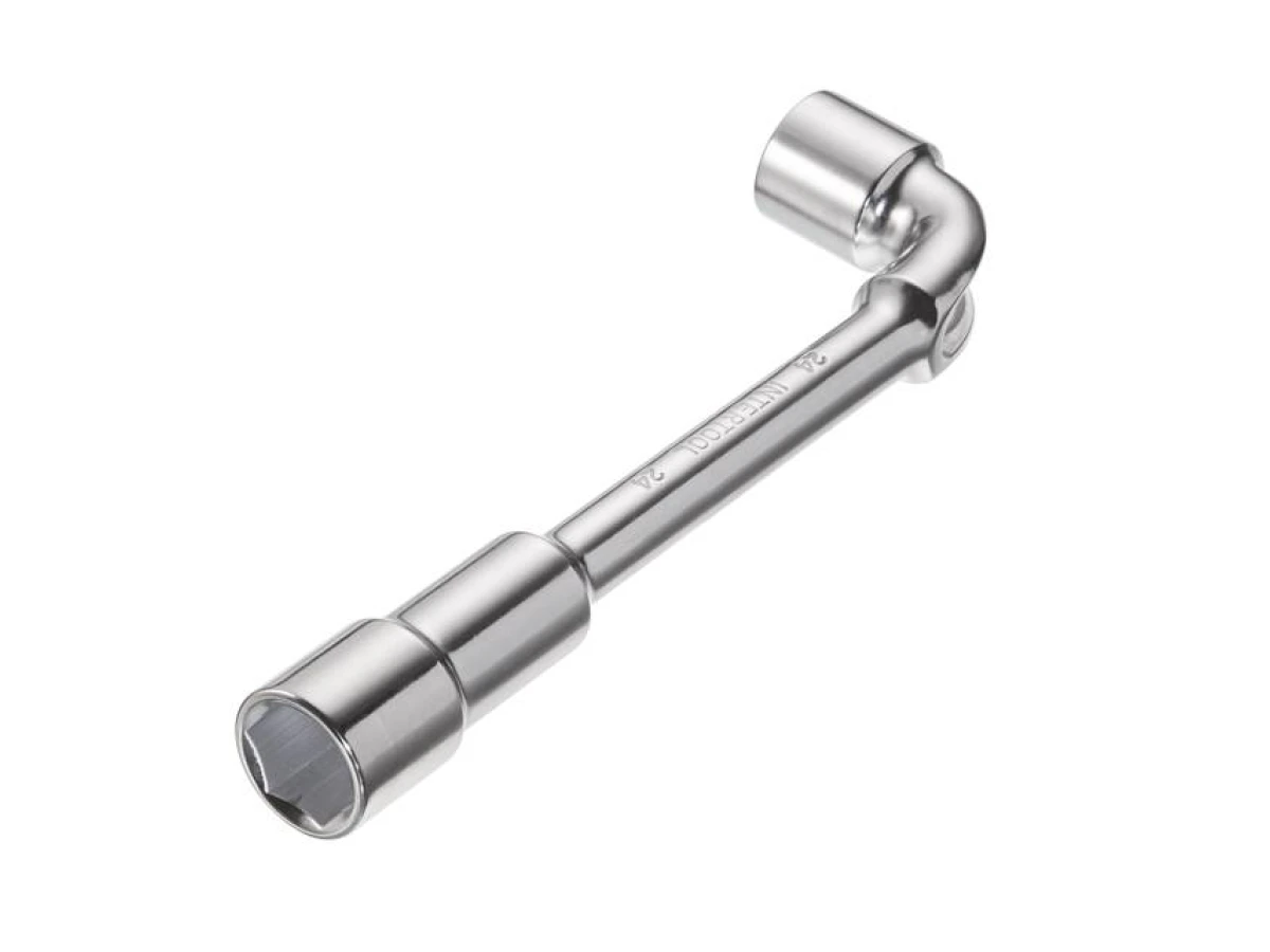 Ключ торцевий з отвором L-подібний 24 мм INTERTOOL HT-1624 
