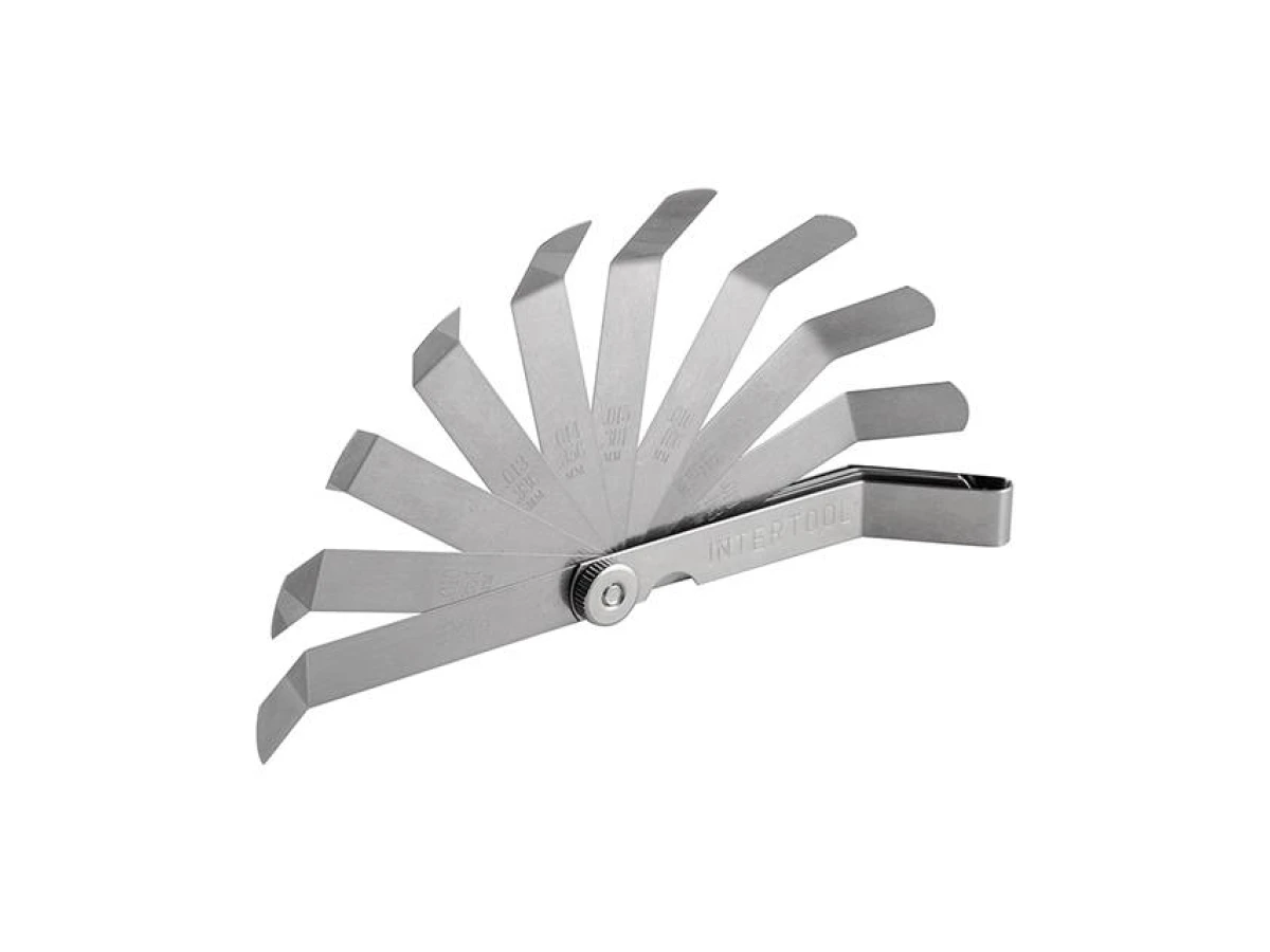 Комплект щупів зігнутих 0.203-0,660 мм, 12 шт INTERTOOL AT-0005 