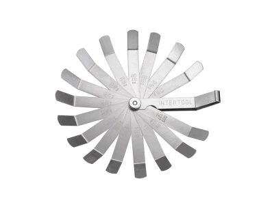 Комплект щупів зігнутих 0,127-0,508 мм, 16 шт INTERTOOL AT-0006