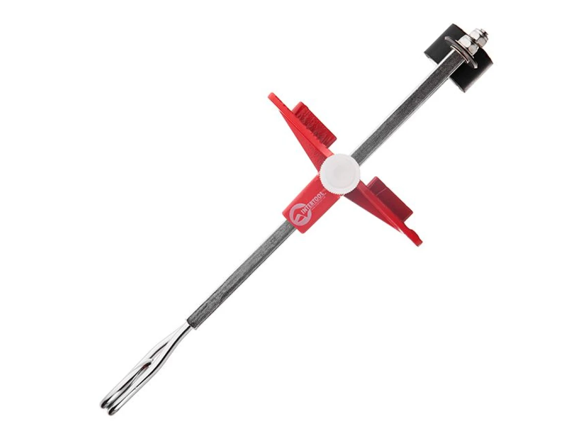 Плиткоріз ручний, макс. товщина плитки 12 мм, макс. ширина ділянки, що відрізається, 100 мм INTERTOOL HT-0370 