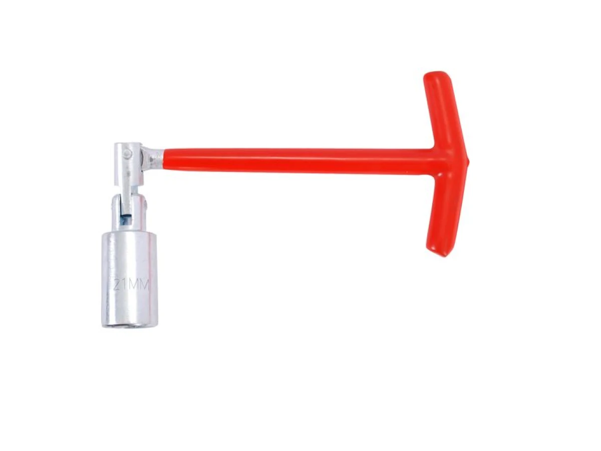 Свічковий ключ Т-подібний з шарніром 21мм INTERTOOL HT-1721 