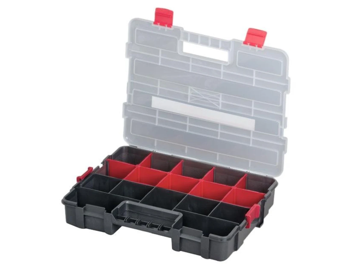 Пластиковий органайзер для інструментів 14.5" 375*290*67 мм INTERTOOL BX-4021 