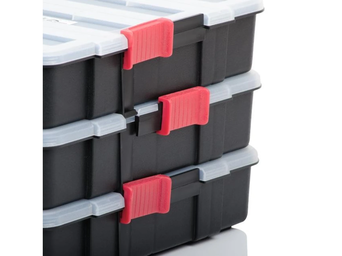 Пластиковий органайзер для інструментів 14.5" 375*290*67 мм INTERTOOL BX-4021 