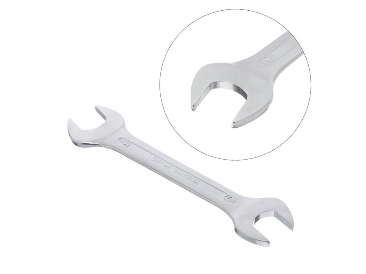 Набір ключів ріжкових 12 шт, 6-32 мм, Cr-V, покриття сатин-хром, DIN3110, STORM INTERTOOL XT-1103 