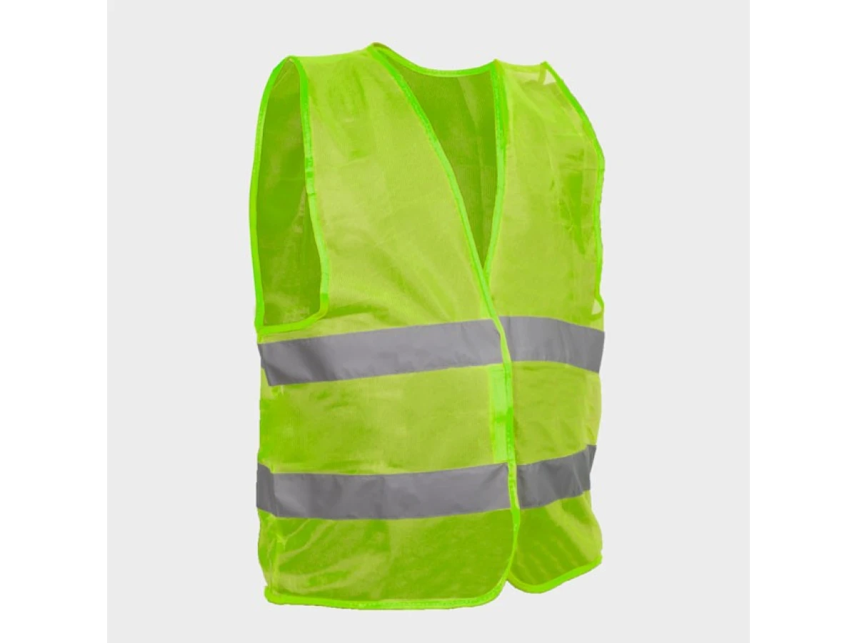 Жилет сигнальный зеленый XL (60*70 см), 100 гр/м2 INTERTOOL SP-2023 