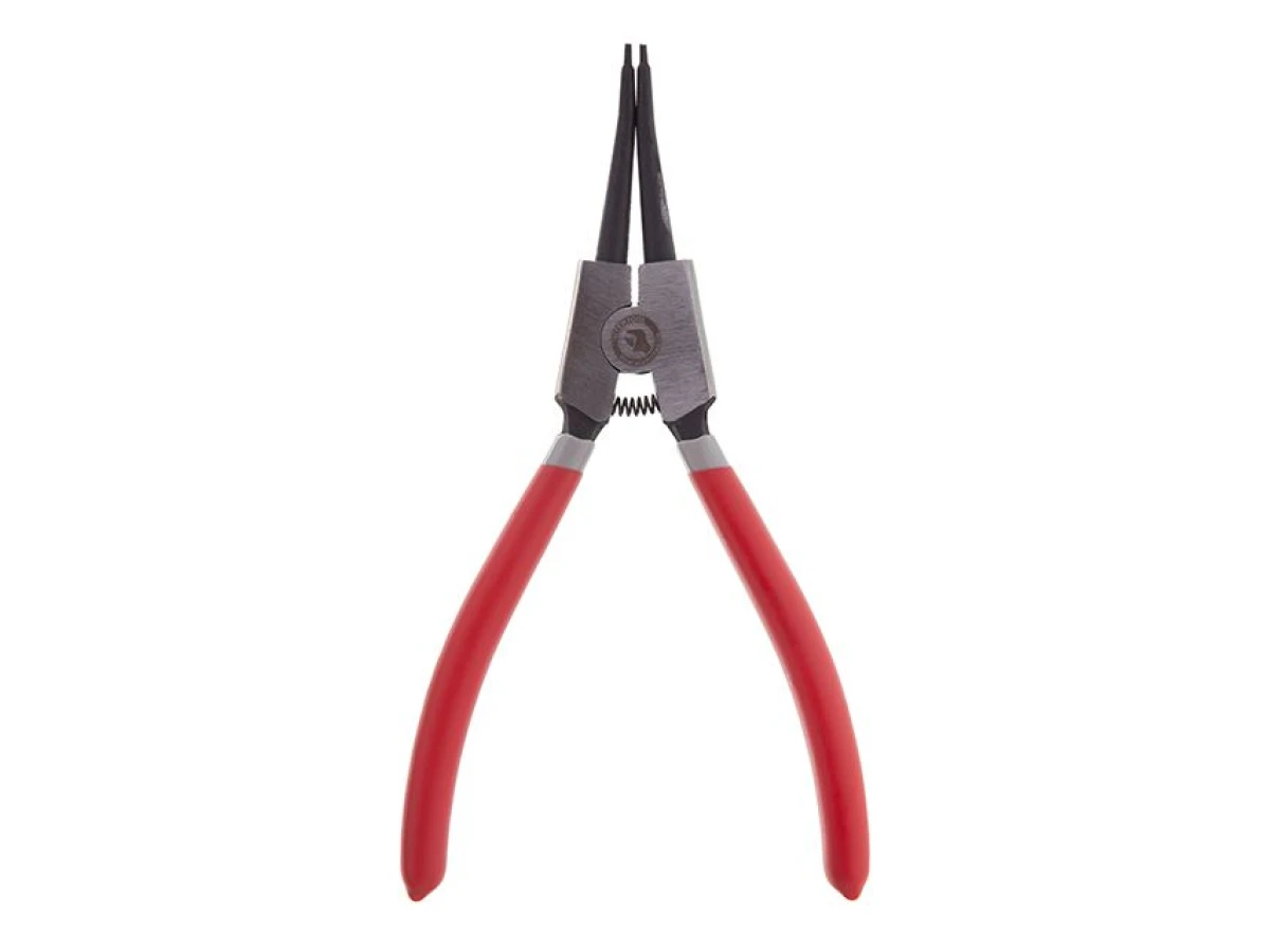 Щипці для зняття стопорных кілець прямі на розтискання 180 мм INTERTOOL HT-7013 