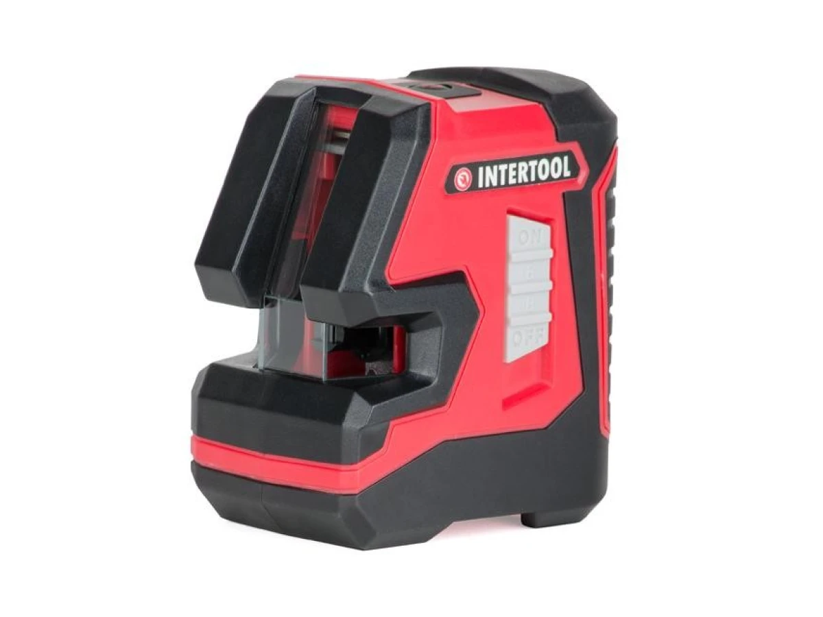 Уровень лазерный 180°, 2 лазерные головки INTERTOOL MT-3051 