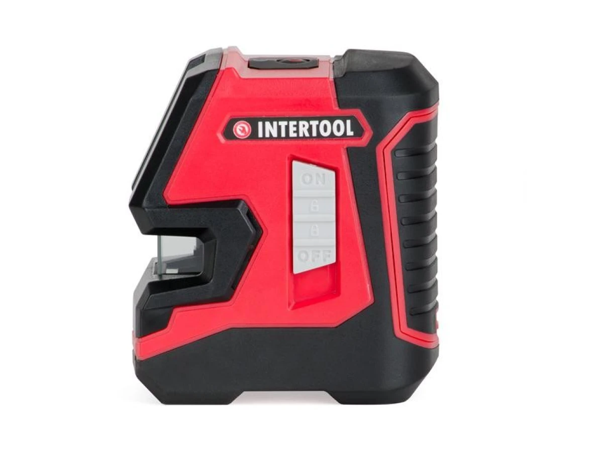 Уровень лазерный 180°, 2 лазерные головки INTERTOOL MT-3051 