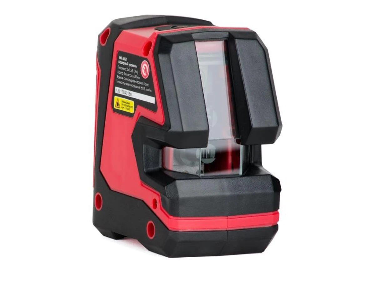 Уровень лазерный 180°, 2 лазерные головки INTERTOOL MT-3051 