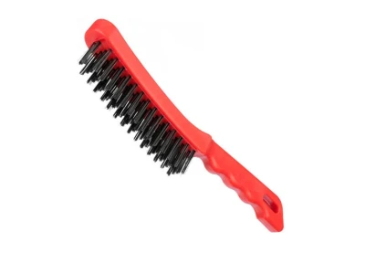Щетка ручная 4-рядная, пластиковый корпус INTERTOOL BT-0007