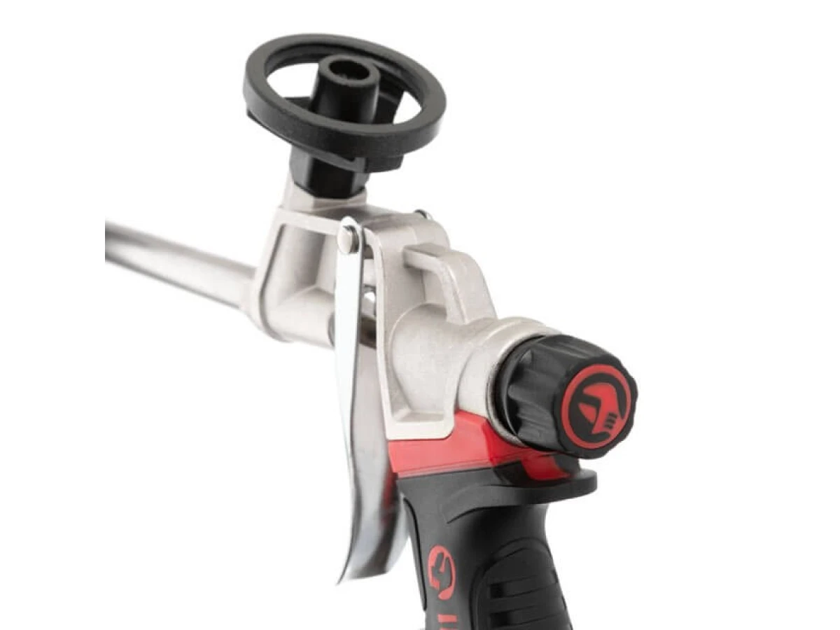 Пистолет для пены с тефлоновым покрытием держателя баллона + 4 насадки профессиональный INTERTOOL PT-0609 