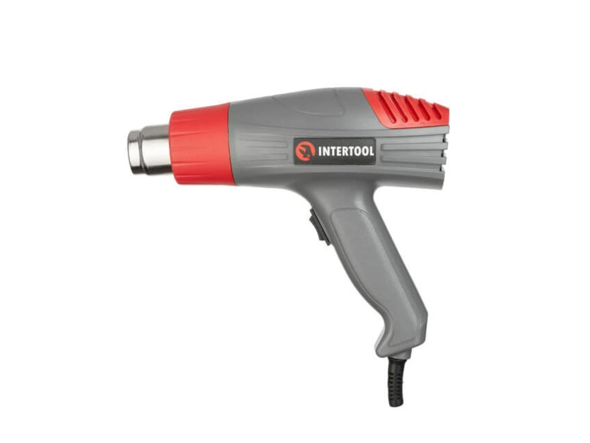 Фен технический 2000 Вт, 2 режима, 400-600 °С, 300-500 л/мин INTERTOOL DT-2416 